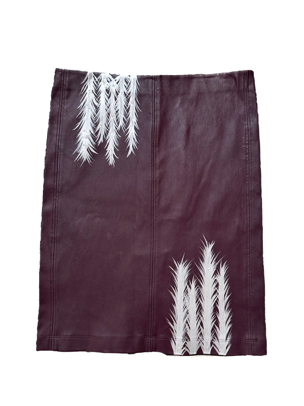 Neiman Marcus Leather Skirt